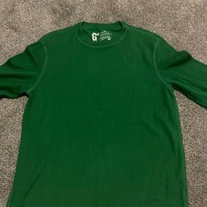 Green long sleeve thermal